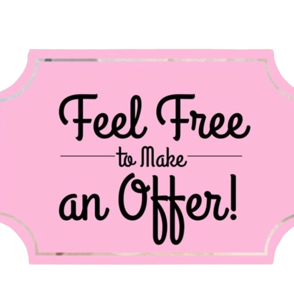 Reasonable Offers Accepted.